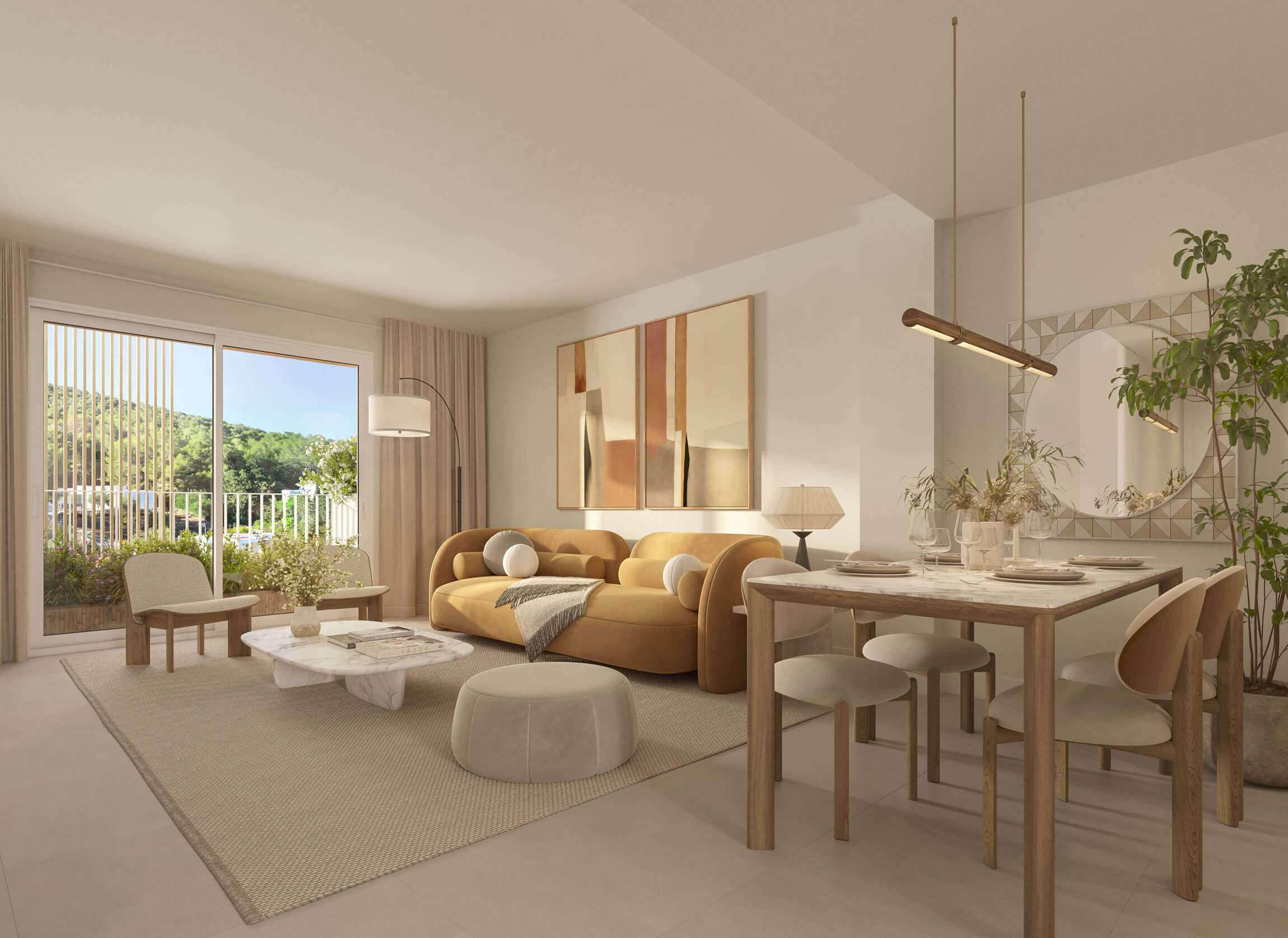 Coral Square - Salón