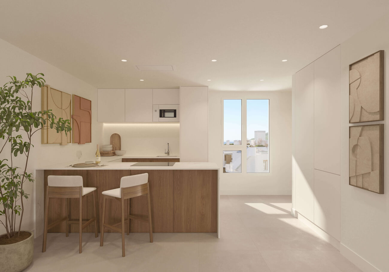 Coral Square - Cocina