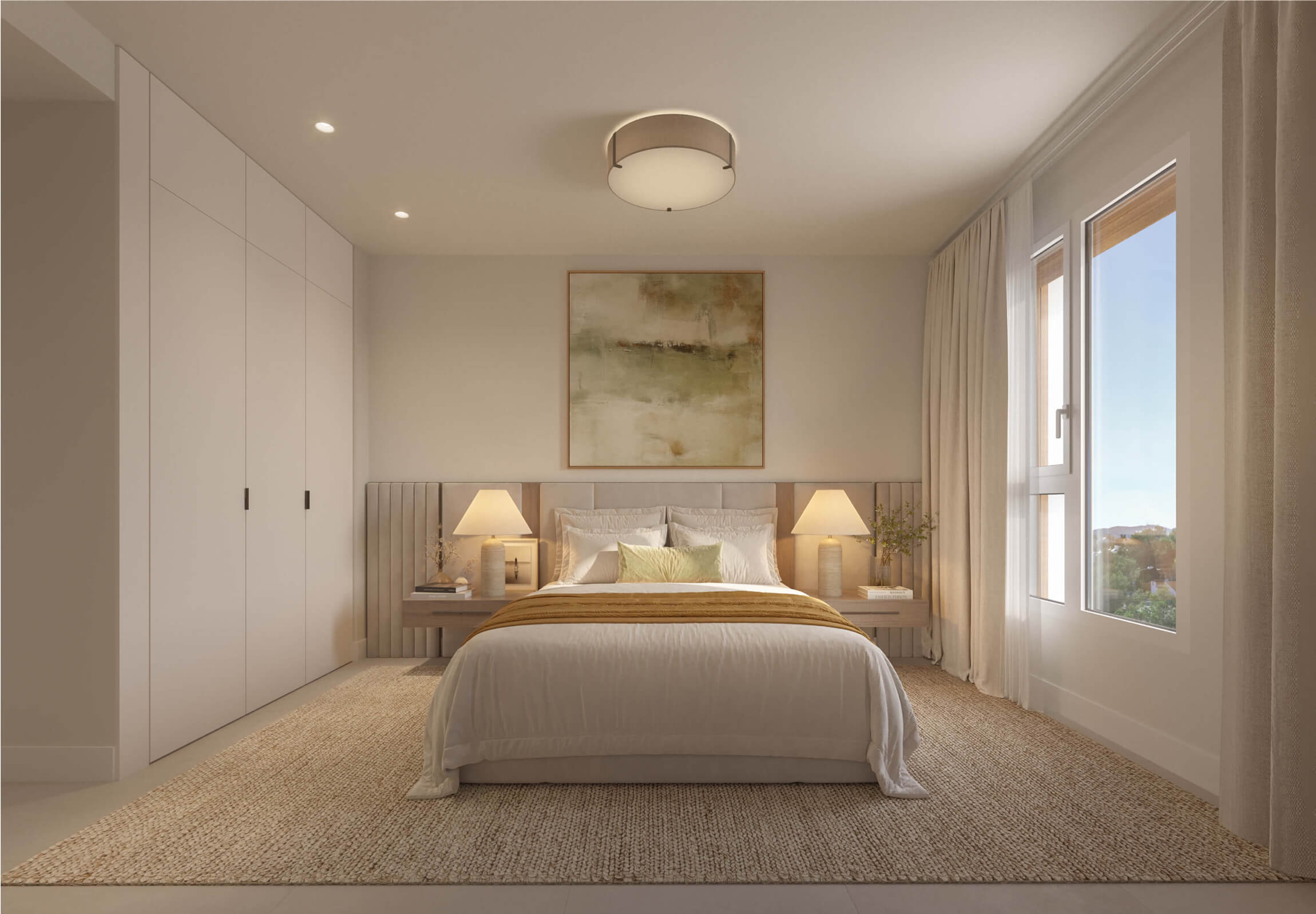 Coral Square - Dormitorio